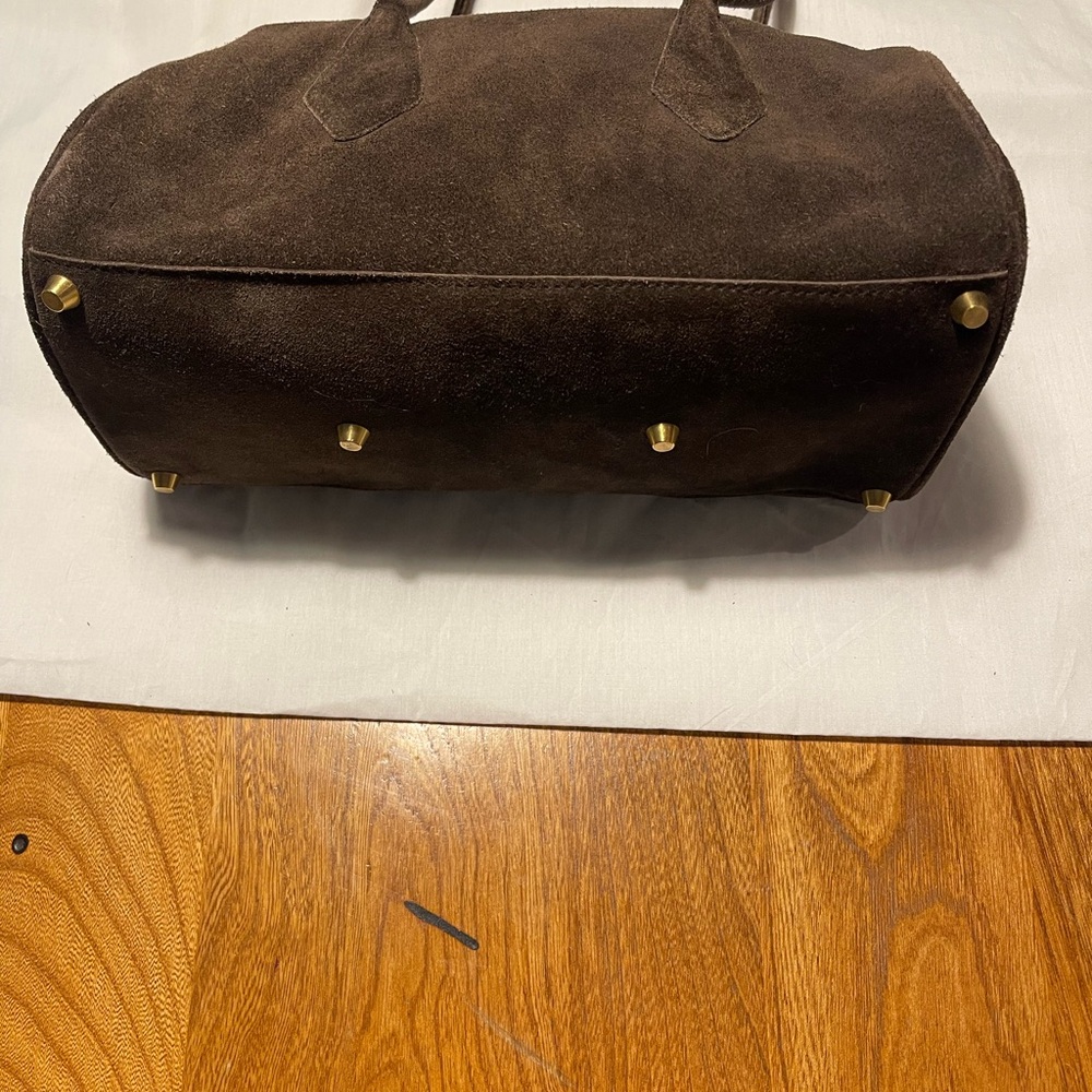 Free People Dark Brown Suede Shoulder Bag - Picture 9 of 9